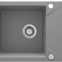 Кухонная мойка Deante EVORA 590x440x193мм Металлик серый
