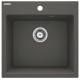 Virtuves izlietne Deante EVORA 500x500X216mm Metālisks Antracīts Virtuves izlietne Deante EVORA 500x500X216mm Metālisks Antracīts
