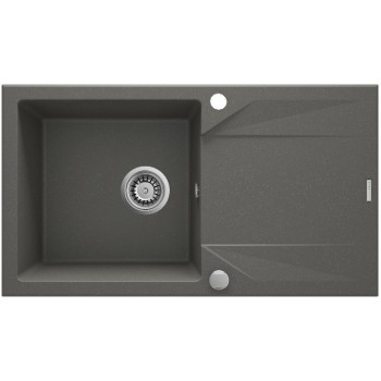Virtuves izlietne Deante EVORA granīta 780x440x193mm Metālisks Antracīts