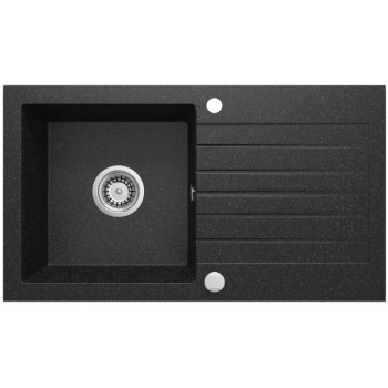 Кухонная мойка Deante ZORBA 760х440х160мм Черный графит