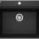 Кухонная мойка Deante CORIO 600х500х216мм Черный графит