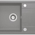 Кухонная мойка Deante CORIO 670x440x175мм Серый Металлик