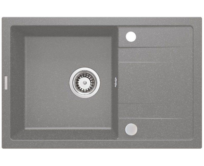 Кухонная мойка Deante CORIO 670x440x175мм Серый Металлик