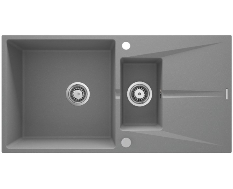 Кухонная мойка Deante CORIO 970x500x215мм Серый Металлик