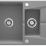 Кухонная мойка Deante CORIO 970x500x215мм Серый Металлик