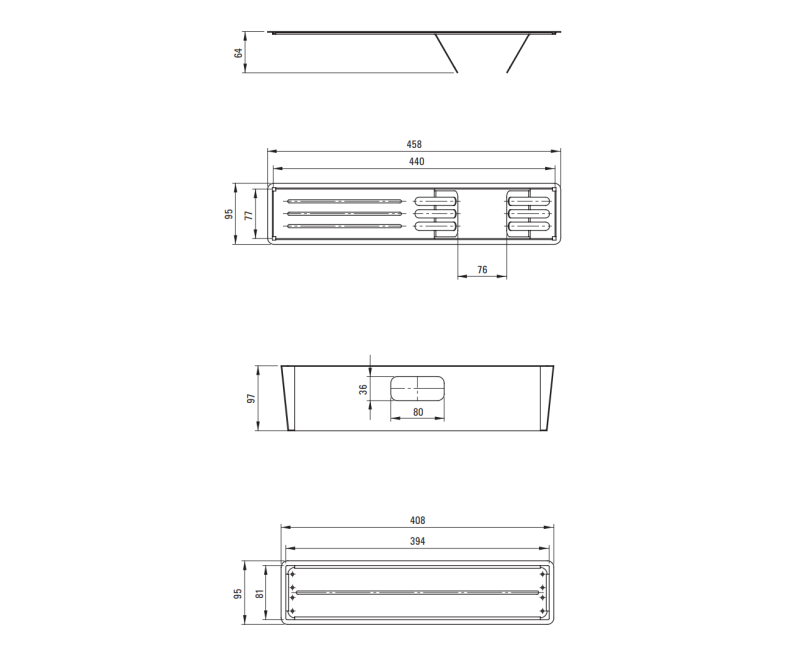 Virtuves izlietnes piederumu komplekts 2 Deante, Melns ZZMKN22K