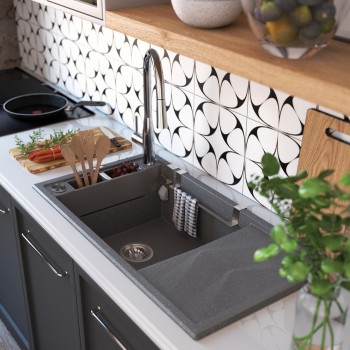 Dvieļa turētājs Deante 300 x 47 x 67mm, Matēts tērauds ZZM_060R