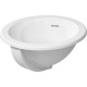 Раковина для ванной Duravit Architec, d=400 мм, поверхность, с переливом, белая