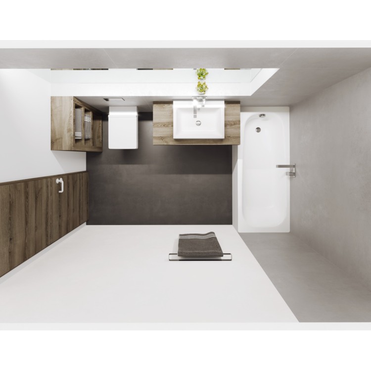 Vanna Kaldewei Saniform Plus, 1600x700 mm, balta tērauda Vanna Kaldewei Saniform Plus, 1600x700 mm, balta tērauda