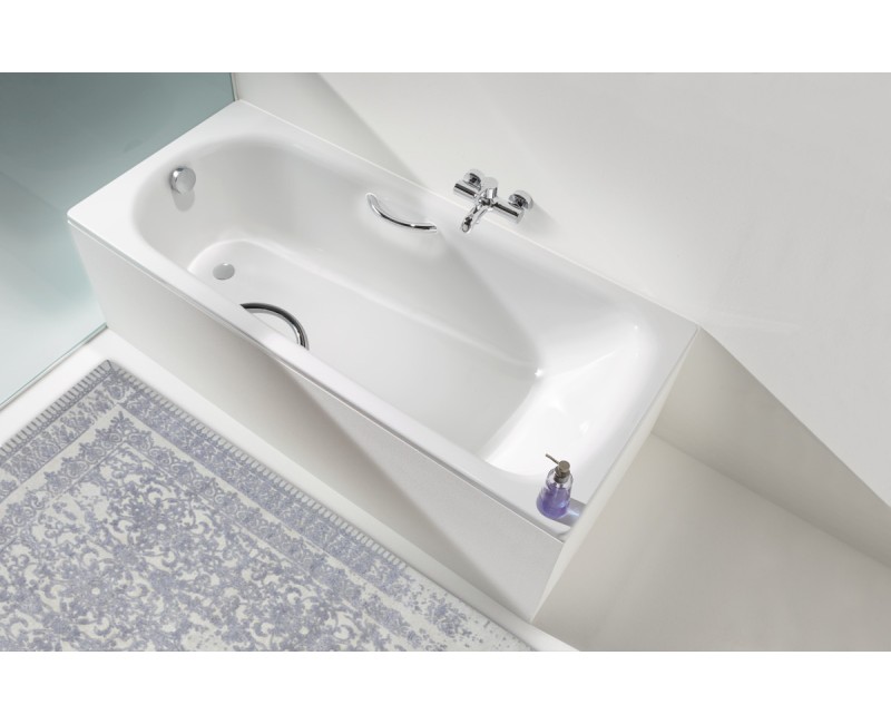 Ванна Kaldewei Saniform Plus, 1700x750 мм, со звукоизоляцией, белая сталь