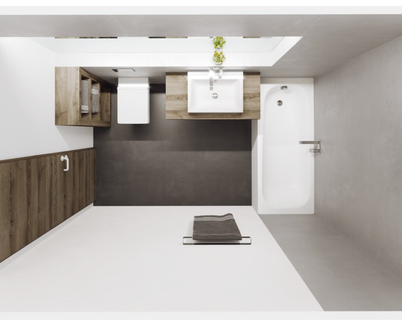 Vanna Kaldewei Eurowa, 1400x700 mm, balta tērauda (2.3 mm)