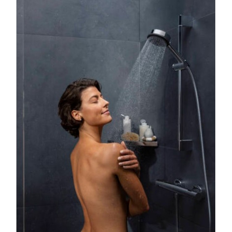 Dušas maisītājs Hansgrohe Ecostat Fine, ar termostatu hroms Dušas maisītājs Hansgrohe Ecostat Fine, ar termostatu hroms