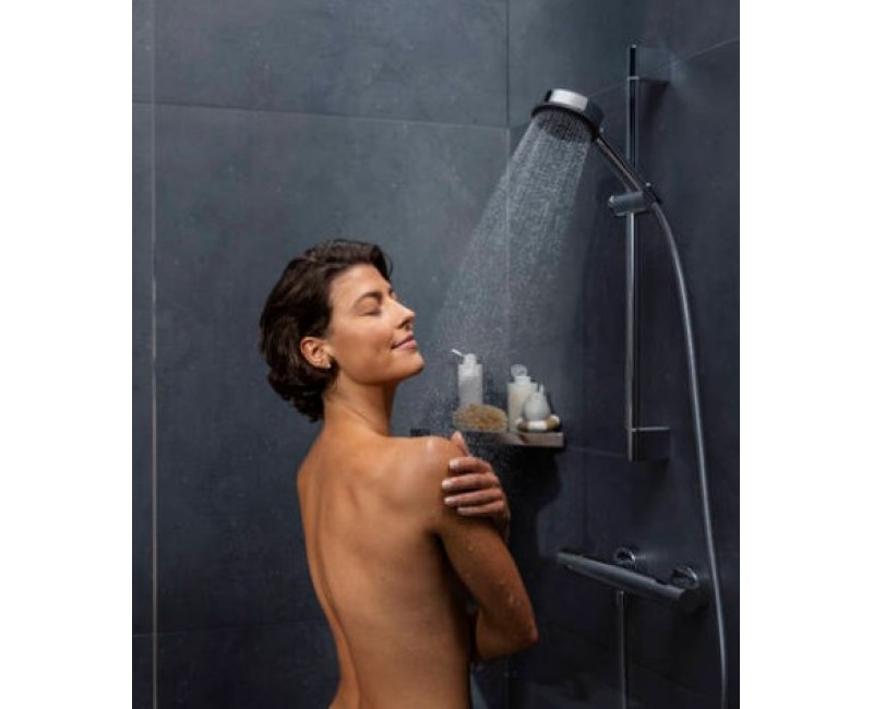 Смеситель для душа Hansgrohe Ecostat Fine, с термостатом, хром