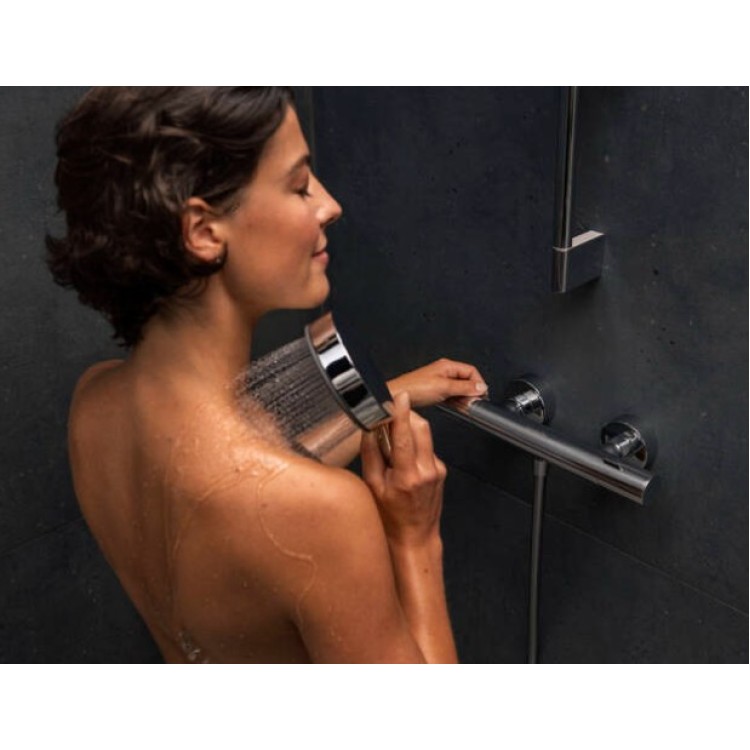 Dušas maisītājs Hansgrohe Ecostat Fine, ar termostatu hroms Dušas maisītājs Hansgrohe Ecostat Fine, ar termostatu hroms