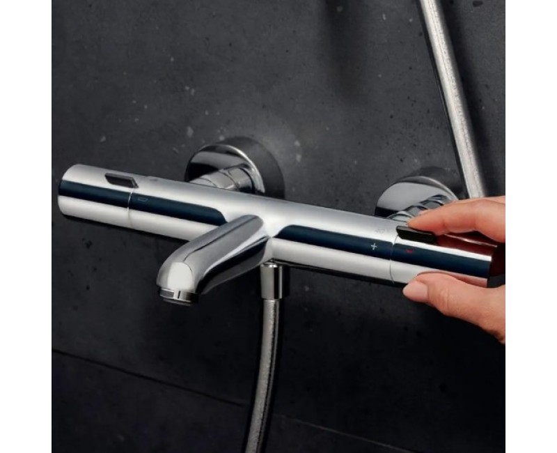 Смеситель для раковины Hansgrohe Ecostat Fine, хром