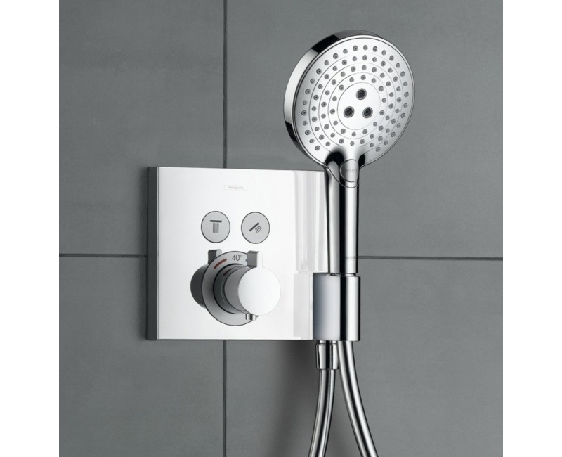 Смеситель для душа Hansgrohe ShowerSelect накладная часть, с 2 выходами, хром