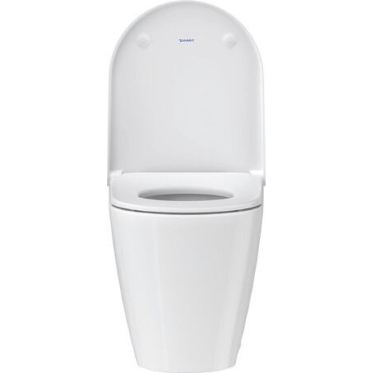 Tualetes pods Duravit D-Neo Rimless, ar vāku QR/SC, 370x580 mm, balts Tualetes pods Duravit D-Neo Rimless, ar vāku QR/SC, 370x580 mm, balts