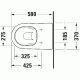 Tualetes pods Duravit D-Neo Rimless, ar vāku QR/SC, 370x580 mm, balts Tualetes pods Duravit D-Neo Rimless, ar vāku QR/SC, 370x580 mm, balts