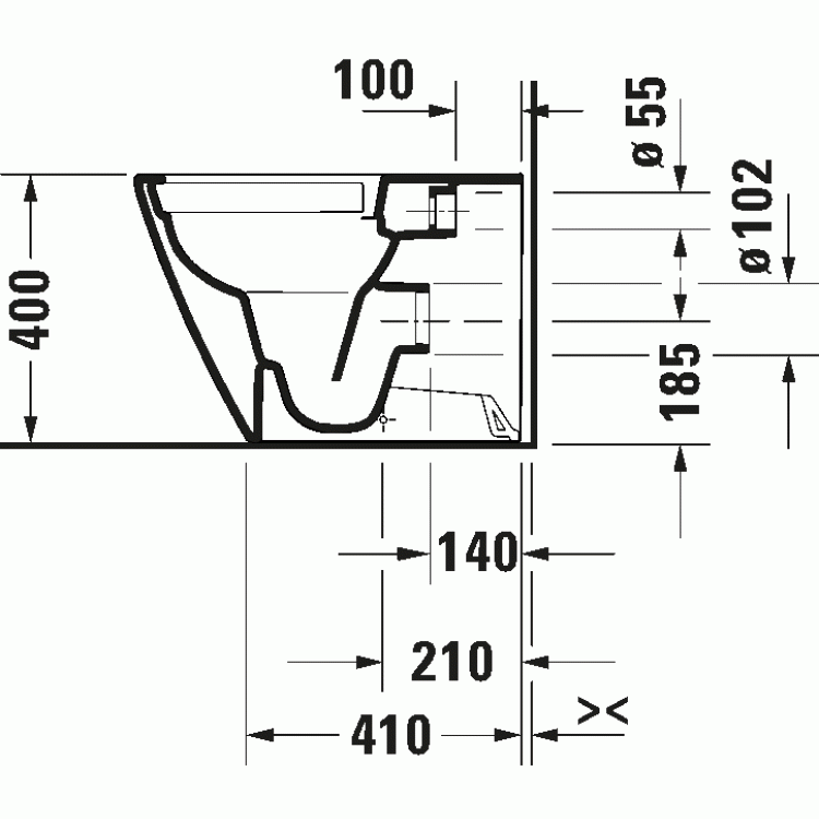 Tualetes pods Duravit D-Neo Rimless, ar vāku QR/SC, 370x580 mm, balts Tualetes pods Duravit D-Neo Rimless, ar vāku QR/SC, 370x580 mm, balts