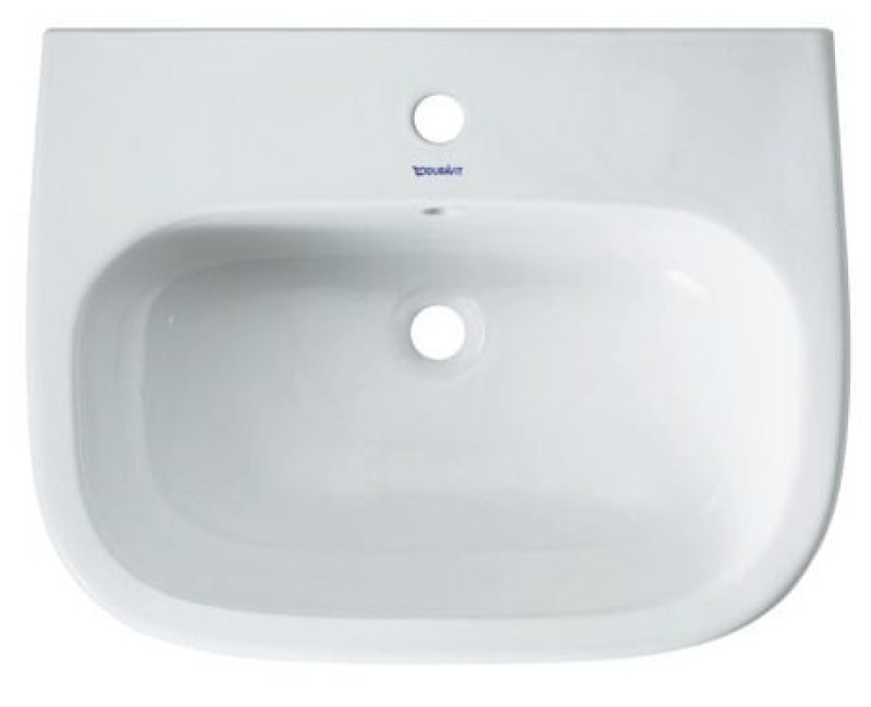 Vannas istabas izlietne Duravit D-Code, 600x460 mm, balta