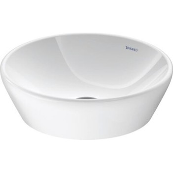 Vannas istabas izlietne Duravit D-Neo, d=400 mm, uz virsmas, balta