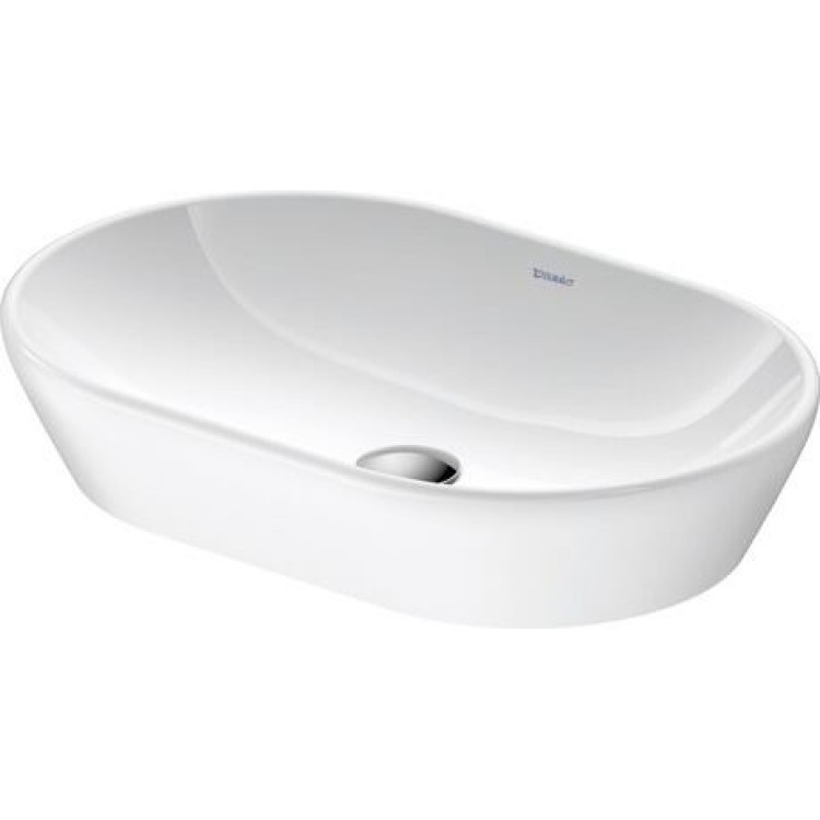 Раковина для ванной Duravit D-Neo, 600х400 мм, на поверхности, белая