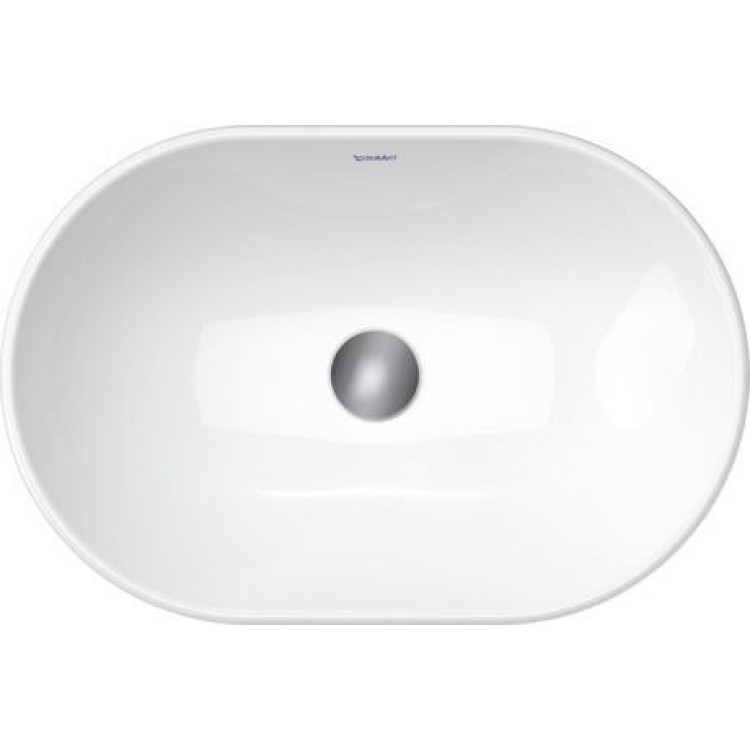 Раковина для ванной Duravit D-Neo, 600х400 мм, на поверхности, белая