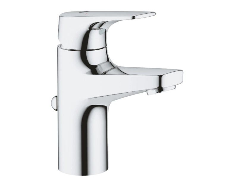 Смеситель для раковины для ванной Grohe Start Flow S, с выдвижным механизмом, хром