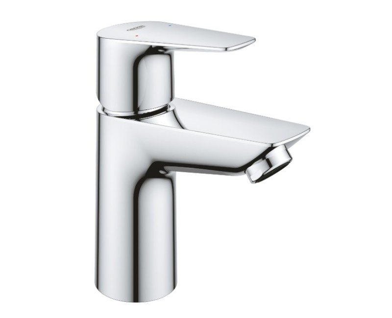 Смеситель для раковины для ванной Grohe Start Edge S, с нажимным механизмом, хром