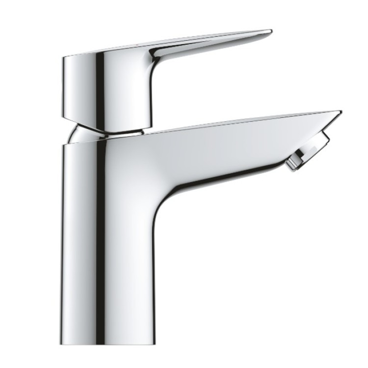 Vannas istabas izlietnes maisītājs Grohe Start Edge S, ar push-open, hroms Vannas istabas izlietnes maisītājs Grohe Start Edge S, ar push-open, hroms