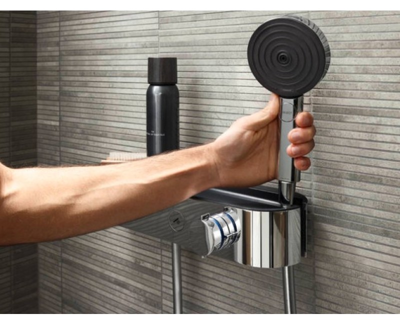 Душевая трубка Hansgrohe Pulsify Select 105 3jet Relaxation, матовый черный