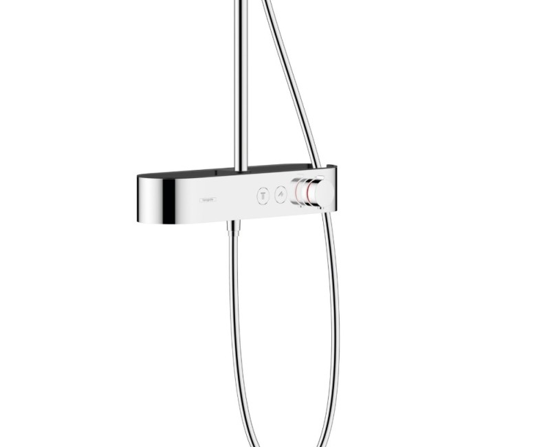 Душевая система Hansgrohe ShowerTablet Select 400, с хромированным термостатом