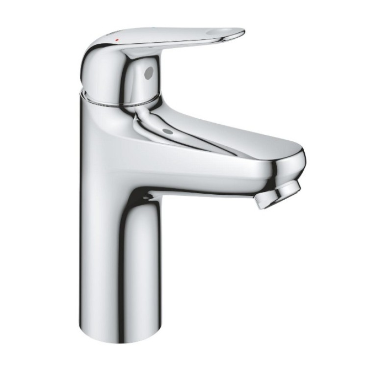 Vannas istabas izlietnes maisītājs Grohe Euroeco M, ar push-open, hroms Vannas istabas izlietnes maisītājs Grohe Euroeco M, ar push-open, hroms