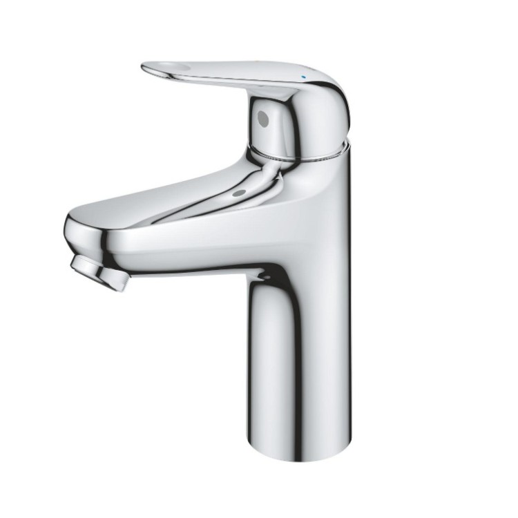 Vannas istabas izlietnes maisītājs Grohe Euroeco M, ar push-open, hroms Vannas istabas izlietnes maisītājs Grohe Euroeco M, ar push-open, hroms