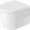Подвесной унитаз Duravit ME by Starck Compact Rimless, без крышки, 370х480 мм, Durafix, белый WG