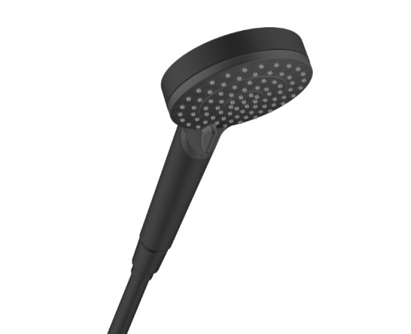 Dušas klausule Hansgrohe Vernis Blend Vario 100 II EcoSmart, matēta melna