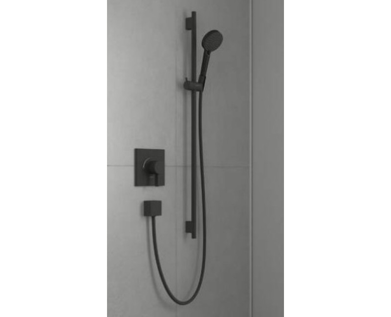 Dušas klausule Hansgrohe Vernis Blend Vario 100 II EcoSmart, matēta melna