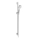 Dušas komplekts Hansgrohe Crometta 100 Vario, 900 mm, EcoSmart 9 l/min, balts/hroms Dušas komplekts Hansgrohe Crometta 100 Vario, 900 mm, EcoSmart 9 l/min, balts/hroms