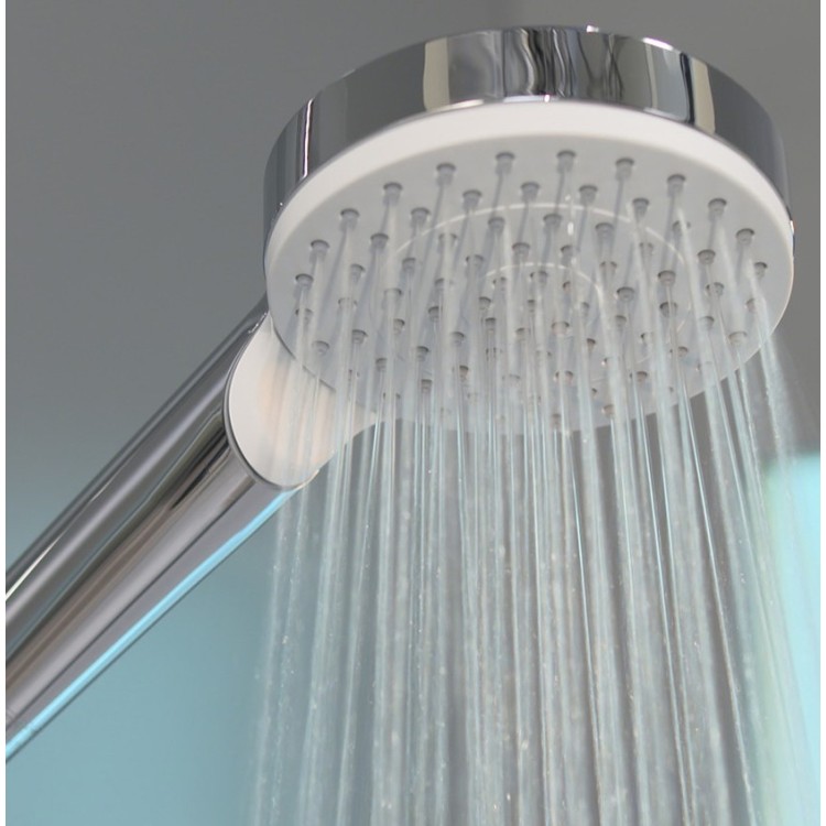 Душевой комплект Hansgrohe Crometta 1jet Porter, 1250 мм, белый/хром Душевой комплект Hansgrohe Crometta 1jet Porter, 1250 мм, белый/хром