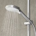 Душевой комплект Hansgrohe Crometta 100 Vario Casetta, 650 мм, с мыльницей, белый/хром