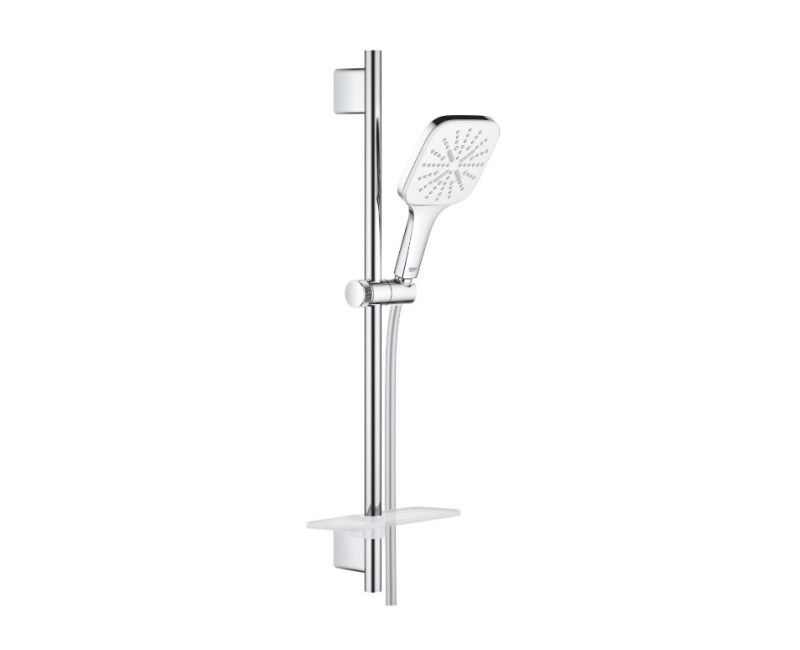 Душевой гарнитур Grohe Vitalio Smartactive 130 Cube III, 3 режима струи, 600/1750 мм, хром