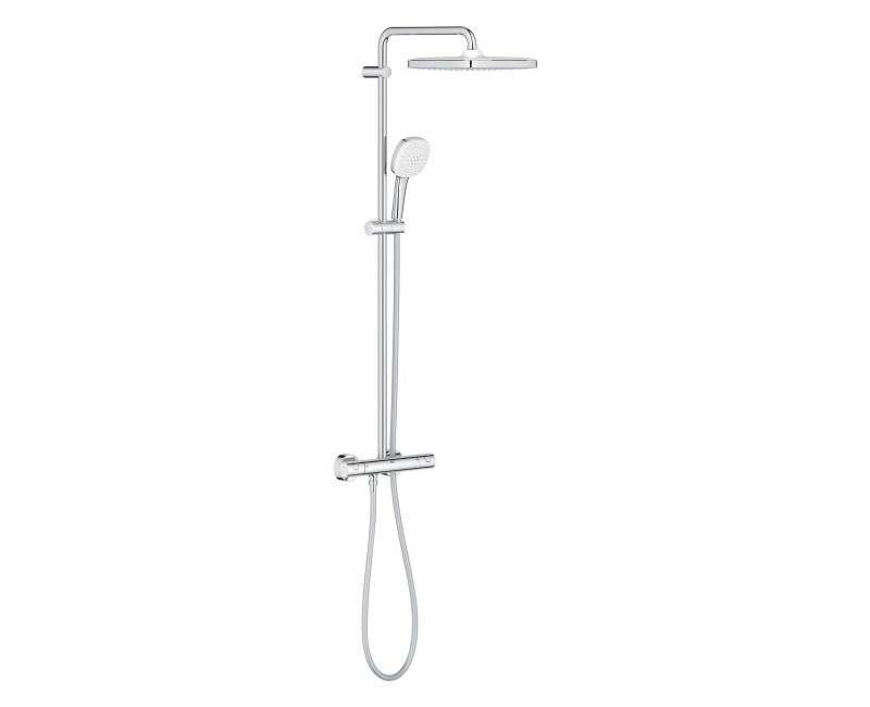 Душевая система Grohe Tempesta 250 Cube, с термостатом и ручным душем Tempesta 110, хром