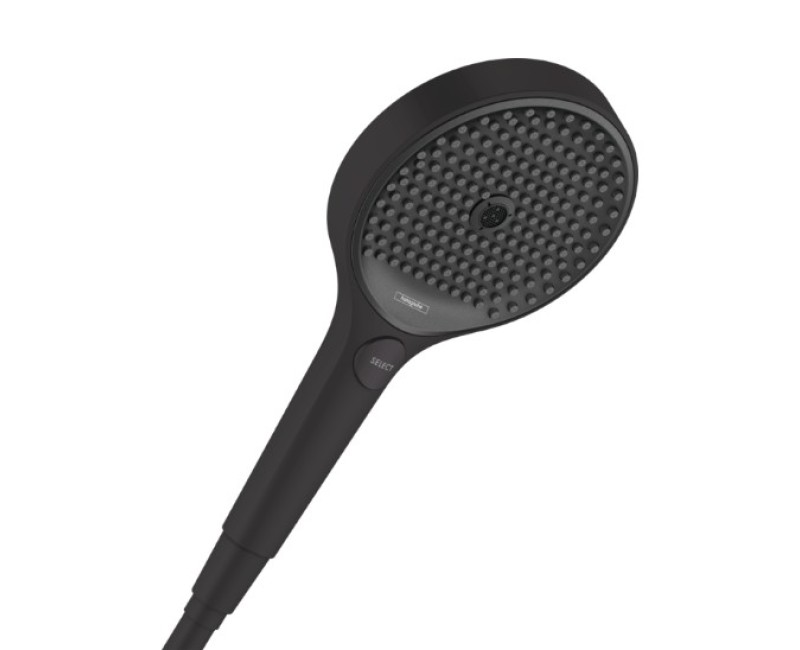 Dušas klausule Hansgrohe Rainfinity 130 3jet, matēta melna