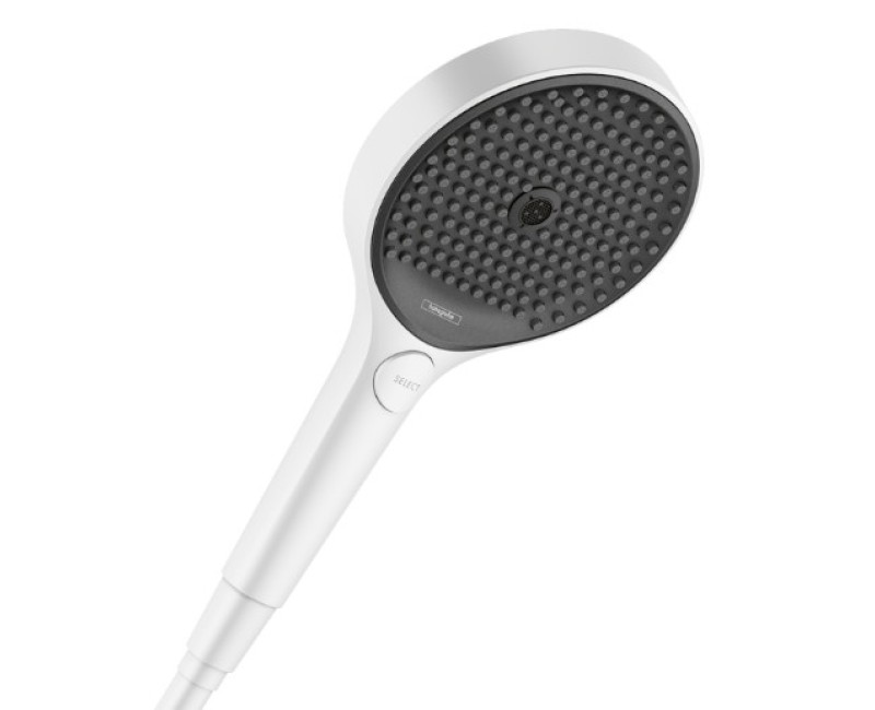 Dušas klausule Hansgrohe Rainfinity 130 3jet, matēta balta