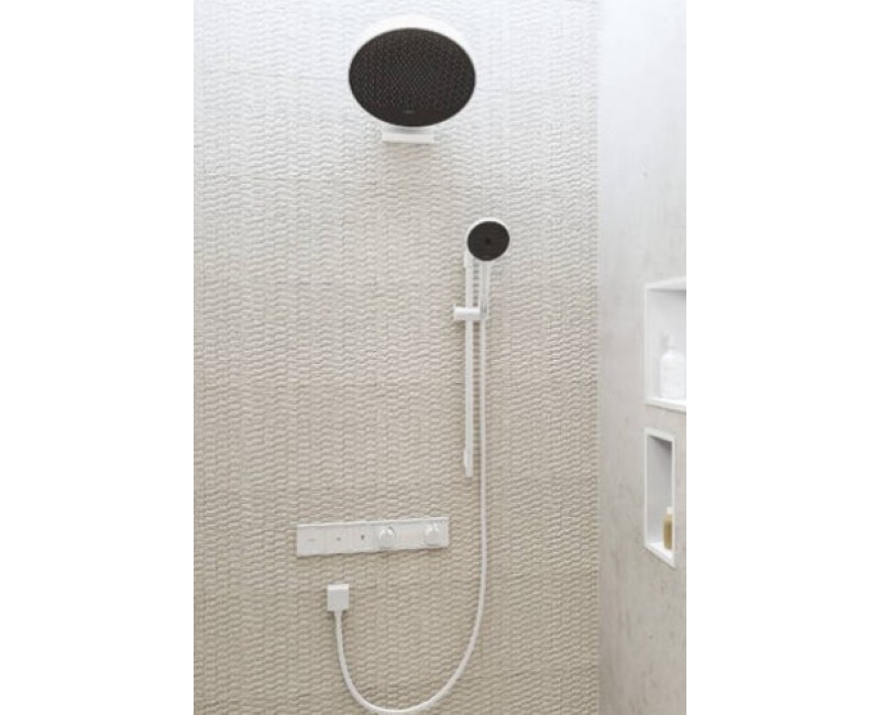 Dušas klausule Hansgrohe Rainfinity 130 3jet, matēta balta