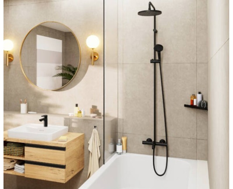 Душевая система Hansgrohe Vernis Shape 230 1jet Reno, хром