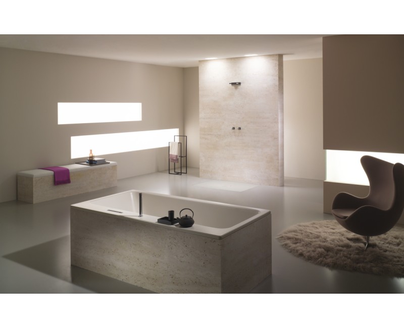 Ванна Kaldewei Asymmetric Duo, 1800x900 мм, белая сталь ECF