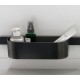 Trauciņš vannas piederumiem Hansgrohe WallStoris, dziļais, matēts melns Trauciņš vannas piederumiem Hansgrohe WallStoris, dziļais, matēts melns