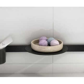 Полка для ванной Hansgrohe Wallstoris, матово-черная
