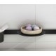 Полка для ванной Hansgrohe Wallstoris, матово-черная Полка для ванной Hansgrohe Wallstoris, матово-черная